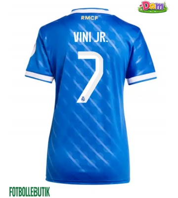 Real Madrid Vinicius Junior #7 Tredje Tröja Kvinnor 2025-26 Kortärmad